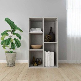 Estantería/Aparador madera contrachapada gris 50x25x80 cm en Librerías y estanterías | Comprar online en Foru.es