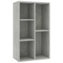 Estantería/Aparador madera contrachapada gris 50x25x80 cm en Librerías y estanterías | Comprar online en Foru.es