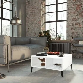 White plywood coffee table 60x60x30 cm by vidaXL, Coffee table - Ref: Foro24-805986, Price: 50,41 €, Discount: %