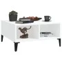 Mesa de centro madera contrachapada blanca 60x60x30 cm de vidaXL, Mesas de centro - Ref: Foro24-805986, Precio: 50,41 €, Desc...