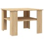 Mesa de centro madera contrachapada roble Sonoma 60x60x42 cm en Mesas de centro | Comprar online en Foru.es