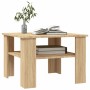 Mesa de centro madera contrachapada roble Sonoma 60x60x42 cm en Mesas de centro | Comprar online en Foru.es