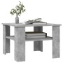 Mesa de centro madera contrachapada gris hormigón 60x60x42 cm en Mesas de centro | Comprar online en Foru.es