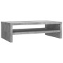 Soporte de pantalla madera ingeniería gris hormigón 42x24x13 cm en Muebles TV | Comprar online en Foru.es