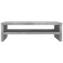 Soporte de pantalla madera ingeniería gris hormigón 42x24x13 cm en Muebles TV | Comprar online en Foru.es