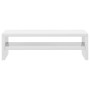 Soporte para pantalla contrachapada blanco brillante 42x24x13cm en Muebles TV | Comprar online en Foru.es