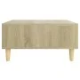 Sonoma oak plywood coffee table 60x60x30 cm by vidaXL, Coffee table - Ref: Foro24-805980, Price: 44,50 €, Discount: %