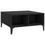 Mesa de centro madera contrachapada negro 60x60x30 cm de vidaXL, Mesas de centro - Ref: Foro24-805987, Precio: 42,20 €, Descu...