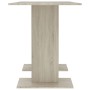Mesa de comedor madera contrachapada roble sonoma 110x60x75cm en Mesas de comedor | Comprar online en Foru.es