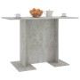 Mesa de comedor de madera gris hormigón 110x60x75 cm en Mesas de comedor | Comprar online en Foru.es