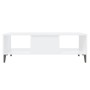 Mesa de centro madera contrachapada blanco 103,5x60x35 cm de vidaXL, Mesas de centro - Ref: Foro24-806022, Precio: 46,49 €, D...