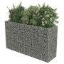 Arriate de gaviones de acero 180x50x100 cm en Macetas y jardineras | Comprar online en Foru.es