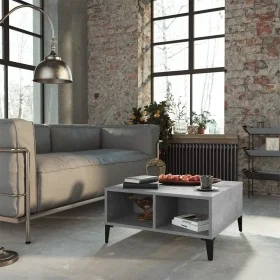 Betongrauer Couchtisch aus Sperrholz, 60 x 60 x 30 cm von vidaXL, Couchtisch - Ref: Foro24-805990, Preis: 40,95 €, Rabatt: %