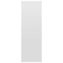 Estantes pared madera contrachapada blanco brillo 104x20x58,5cm en Estanterías | Comprar online en Foru.es