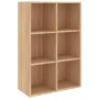 Estantería/Aparador madera ingeniería roble Sonoma 66x30x98 cm en Librerías y estanterías | Comprar online en Foru.es