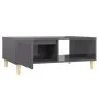 Couchtisch Sperrholz glänzend grau 90x60x35 cm von vidaXL, Couchtisch - Ref: Foro24-806003, Preis: 68,85 €, Rabatt: %