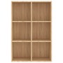 Estantería/Aparador madera ingeniería roble Sonoma 66x30x98 cm en Librerías y estanterías | Comprar online en Foru.es