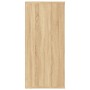 Estantería/Aparador madera ingeniería roble Sonoma 66x30x98 cm en Librerías y estanterías | Comprar online en Foru.es