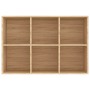 Estantería/Aparador madera ingeniería roble Sonoma 66x30x98 cm en Librerías y estanterías | Comprar online en Foru.es