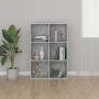 Estantería/Aparador madera ingeniería gris hormigón 66x30x98 cm en Librerías y estanterías | Comprar online en Foru.es