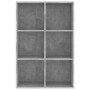 Estantería/Aparador madera ingeniería gris hormigón 66x30x98 cm en Librerías y estanterías | Comprar online en Foru.es