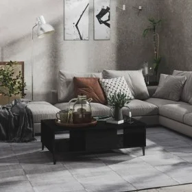 Black glossy plywood coffee table 103.5x60x35cm by vidaXL, Coffee table - Ref: Foro24-806029, Price: 53,34 €, Discount: %