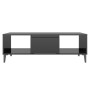 Mesa de centro madera contrachapada negro brillo 103,5x60x35cm de vidaXL, Mesas de centro - Ref: Foro24-806029, Precio: 63,36...