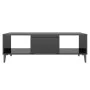Mesa de centro madera contrachapada negro brillo 103,5x60x35cm de vidaXL, Mesas de centro - Ref: Foro24-806029, Precio: 53,34...