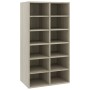 Mueble zapatero de madera contrachapada Sonoma 54x34x100,5 cm en Zapateros y organizadores de calzado | Comprar online en Foru.e