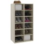 Mueble zapatero de madera contrachapada Sonoma 54x34x100,5 cm en Zapateros y organizadores de calzado | Comprar online en Foru.e