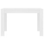 Mesa de comedor de madera de ingeniería blanco 120x60x76 cm en Mesas de comedor | Comprar online en Foru.es