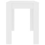 Mesa de comedor de madera de ingeniería blanco 120x60x76 cm en Mesas de comedor | Comprar online en Foru.es