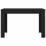 Mesa de comedor de madera contrachapada negro 120x60x76 cm en Mesas de comedor | Comprar online en Foru.es