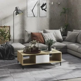 White oak plywood coffee table 103.5x60x35cm by vidaXL, Coffee table - Ref: Foro24-806027, Price: 49,21 €, Discount: %