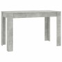 Mesa de comedor de madera de ingeniería gris 120x60x76 cm en Mesas de comedor | Comprar online en Foru.es