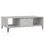 Mesa centro madera contrachapada gris hormigón 103,5x60x35 cm de vidaXL, Mesas de centro - Ref: Foro24-806026, Precio: 51,81 ...