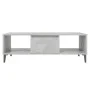 Mesa centro madera contrachapada gris hormigón 103,5x60x35 cm de vidaXL, Mesas de centro - Ref: Foro24-806026, Precio: 51,81 ...