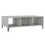Mesa centro madera contrachapada gris hormigón 103,5x60x35 cm de vidaXL, Mesas de centro - Ref: Foro24-806026, Precio: 51,81 ...