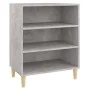 Aparador de madera contrachapada gris hormigón 57x35x70 cm de vidaXL, Aparadores - Ref: Foro24-806053, Precio: 41,73 €, Descu...