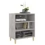 Aparador de madera contrachapada gris hormigón 57x35x70 cm de vidaXL, Aparadores - Ref: Foro24-806053, Precio: 41,73 €, Descu...