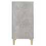 Aparador de madera contrachapada gris hormigón 57x35x70 cm de vidaXL, Aparadores - Ref: Foro24-806053, Precio: 41,73 €, Descu...