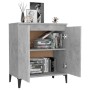 Aparador de madera contrachapada gris hormigón 60x35x70 cm de vidaXL, Aparadores - Ref: Foro24-806080, Precio: 60,48 €, Descu...