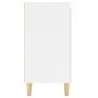 Aparador con patas madera contrachapada blanco 60x35x70 cm de vidaXL, Aparadores - Ref: Foro24-806067, Precio: 73,51 €, Descu...