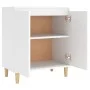 Aparador con patas madera contrachapada blanco 60x35x70 cm de vidaXL, Aparadores - Ref: Foro24-806067, Precio: 73,51 €, Descu...