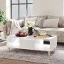 Glossy white plywood coffee table 103.5x60x35cm by vidaXL, Coffee table - Ref: Foro24-806019, Price: 76,54 €, Discount: %