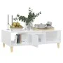 Glossy white plywood coffee table 103.5x60x35cm by vidaXL, Coffee table - Ref: Foro24-806019, Price: 76,54 €, Discount: %