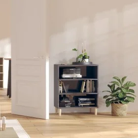 Bright gray plywood sideboard 57x35x70 cm by vidaXL, Sideboards - Ref: Foro24-806057, Price: 47,18 €, Discount: %