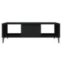 Mesa de centro madera contrachapada negro 103,5x60x35 cm de vidaXL, Mesas de centro - Ref: Foro24-806023, Precio: 53,20 €, De...