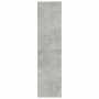 Armario de madera contrachapada gris hormigón 100x50x200 cm en Armarios roperos | Comprar online en Foru.es