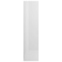 Armario de madera contrachapada blanco brillo 100x50x200 cm en Armarios roperos | Comprar online en Foru.es